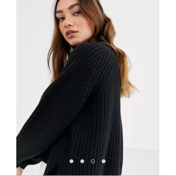 ASOS // Weekday Cassandra Sweater Grey NWT🌛 - Picture 4 of 16